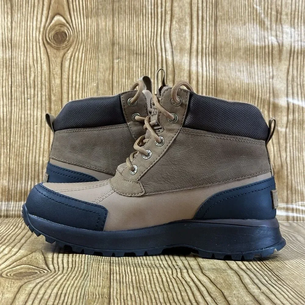 UGG Emmett Duck Boots Men’s Size 7 Waterproof Trail Shoes Chesnut‎ Brown 1115834